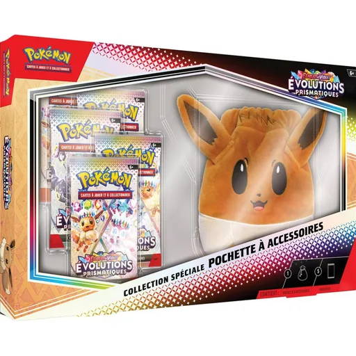 Pokémon EV8.5 Évolutions Prismatiques - Collection Spéciale Pochette à accessoires