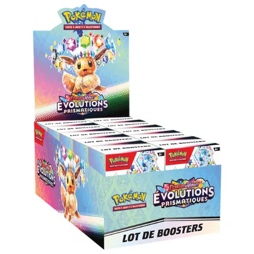 Pokémon EV8.5 Évolutions Prismatiques - Display de bundles
