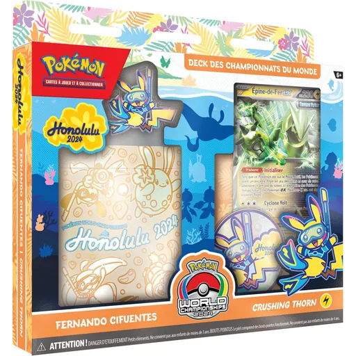 Pokémon Deck Championnats du Monde 2024 : Crushing Thorn - Deck préconstruit