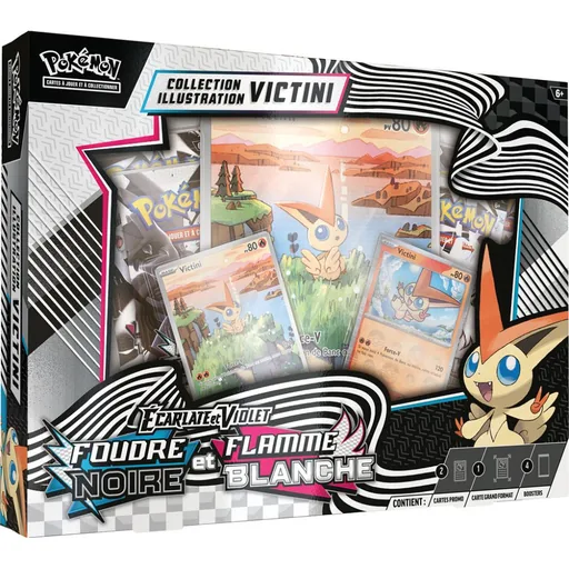 Pokémon EV10.5 Foudre Noire et Flamme Blanche - Coffret Victini