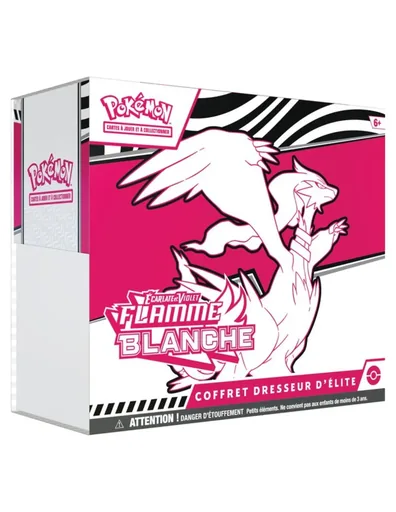Pokémon EV10.5 Flamme Blanche - Coffret Dresseur d'Élite ETB Reshiram