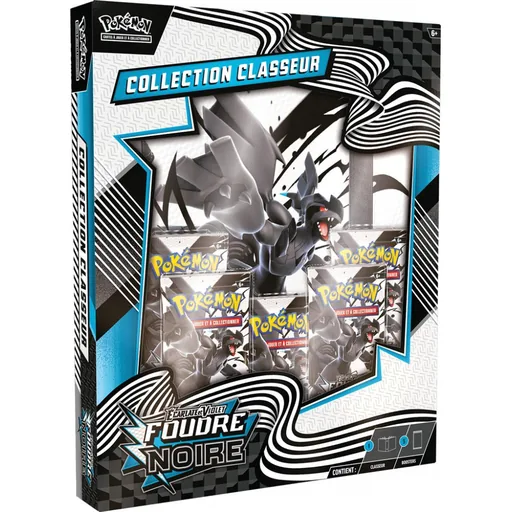 Pokémon EV10.5 Foudre Noire - Collection Classeur + 5 boosters