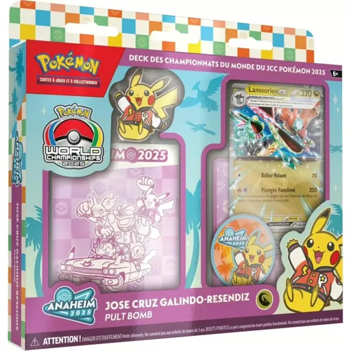 Pokémon Deck Championnats du Monde 2025 : Anaheim - Lanssorien EX - Deck préconstruit
