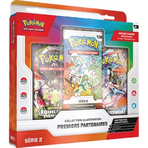 Pokémon Collection Illustration Premiers Partenaires - Série 2 - Booster à l'unité