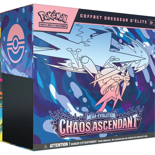 Pokémon ME04 Méga-Évolution - Chaos Ascendant - Coffret Dresseur d'Élite ETB