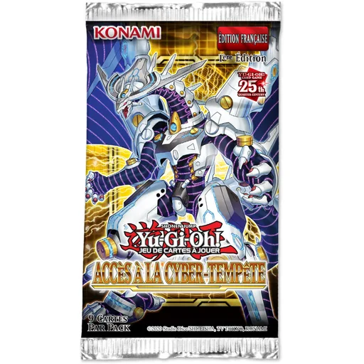 Yu-Gi-Oh Accès à la Cyber Tempête - Booster à l'unité