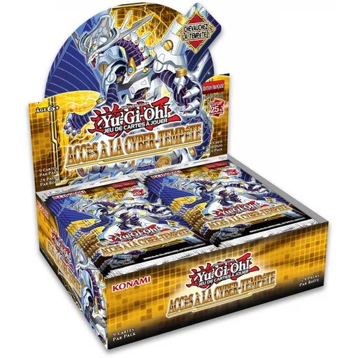 Yu-Gi-Oh Accès à la Cyber Tempête - Display