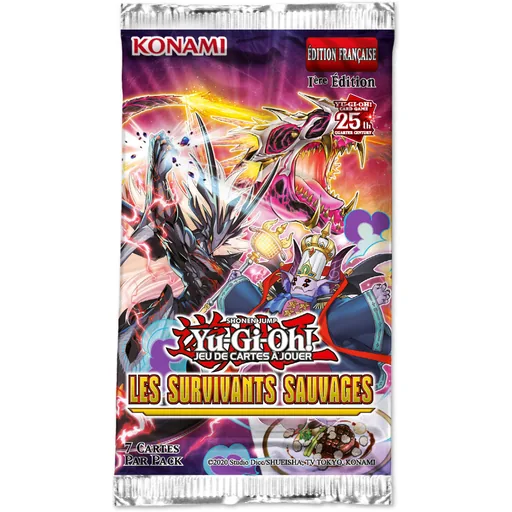 Yu-Gi-Oh Les Survivants Sauvages - Booster à l'unité