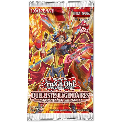 Yu-Gi-Oh Les Duellistes Légendaires Volcan Brûleur d'Âmes - Booster à l'unité