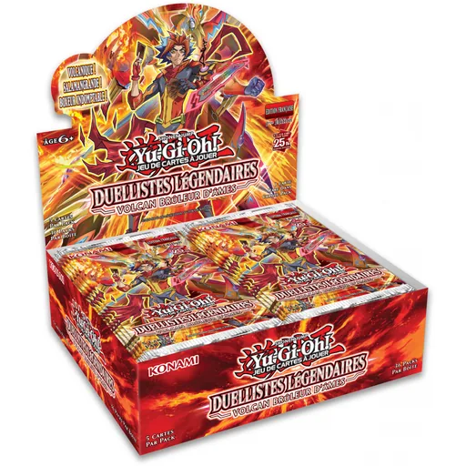Yu-Gi-Oh Les Duellistes Légendaires Volcan Brûleur d'Âmes - Display