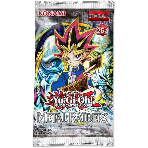 Yu-Gi-Oh Collection Légendaire Édition 25e anniversaire Metal Raiders - Booster à l'unité