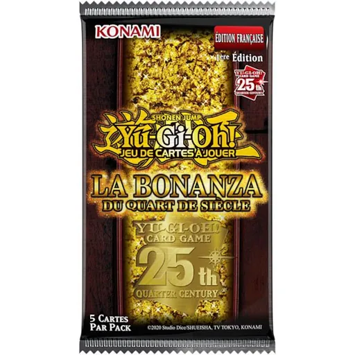 Yu-Gi-Oh La Bonanza du Quart de Siècle - Booster à l'unité