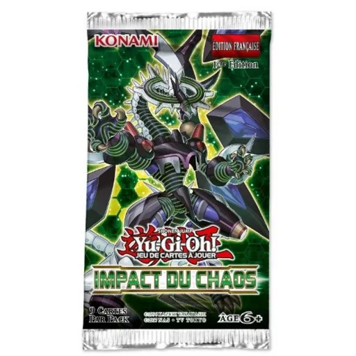 Yu-Gi-Oh Impact du chaos - Booster sous blisters