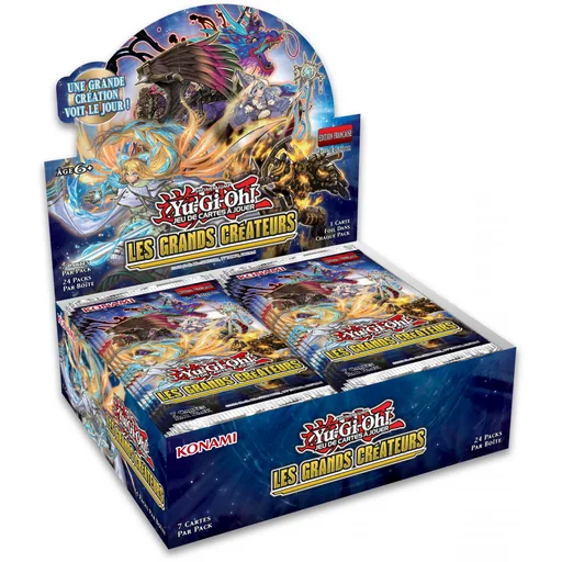Yu-Gi-Oh 24 Les Grands Créateurs - Display