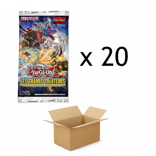 Yu-Gi-Oh Les Grands Créateurs Sous Officiel Konami - Booster à l'unité
