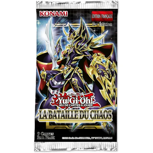 Yu-Gi-Oh La Bataille du Chaos - Booster sous blisters