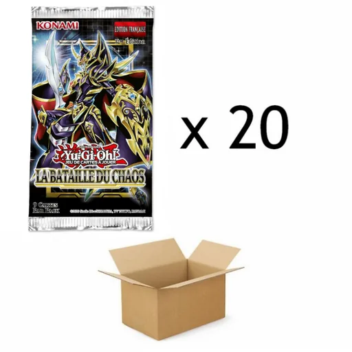 Yu-Gi-Oh La Bataille du Chaos Sous Officiel Konami - Booster à l'unité