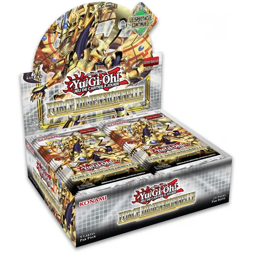 Yu-Gi-Oh 24 Force Dimensionnelle - Display