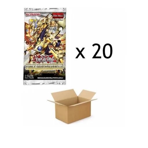 Yu-Gi-Oh Carton de 20 Force Dimensionnelle Sous Officiel Konami - Booster à l'unité