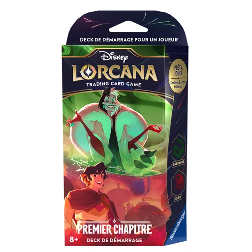 Lorcana Premier Chapitre - Cruella et Aladdin - Deck de démarrage