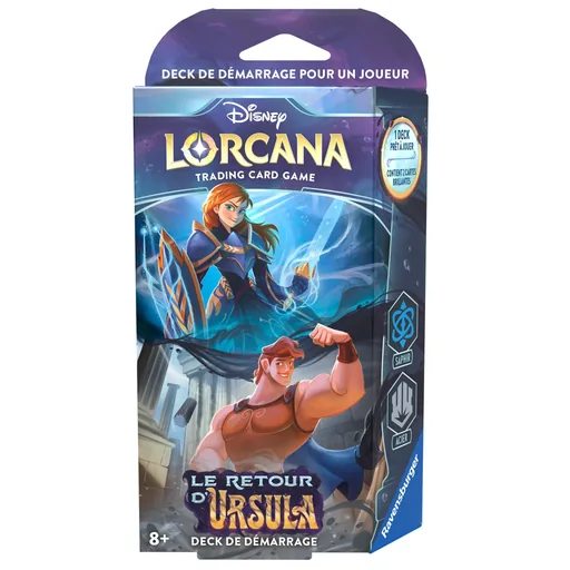 Lorcana Le Retour d'Ursula - Deck de démarrage Anna et Hercule