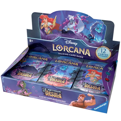 Lorcana Le Retour d'Ursula - Display 24 boosters