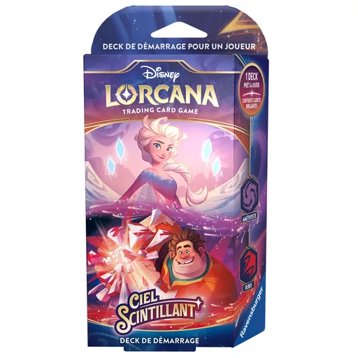 Lorcana Ciel Scintillant - Elsa et Ralph - Deck de démarrage