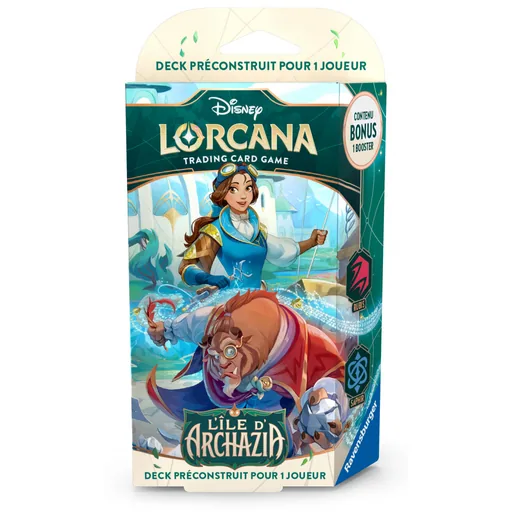Lorcana L'Île d'Archazia - La Belle et la Bête - Deck de démarrage