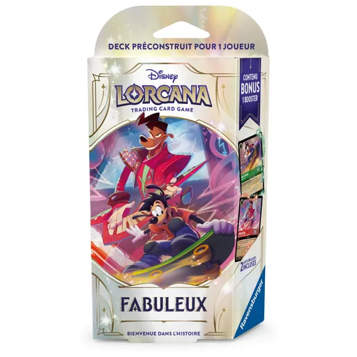 Lorcana Fabuleux - Powerline et Max - Deck de démarrage