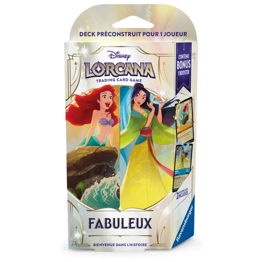 Lorcana Fabuleux - Ariel et Mulan - Deck de démarrage