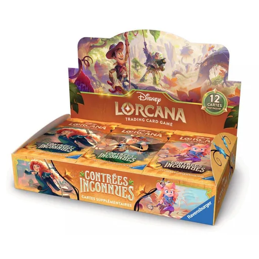 Lorcana Contrées Inconnues - Display 24 boosters