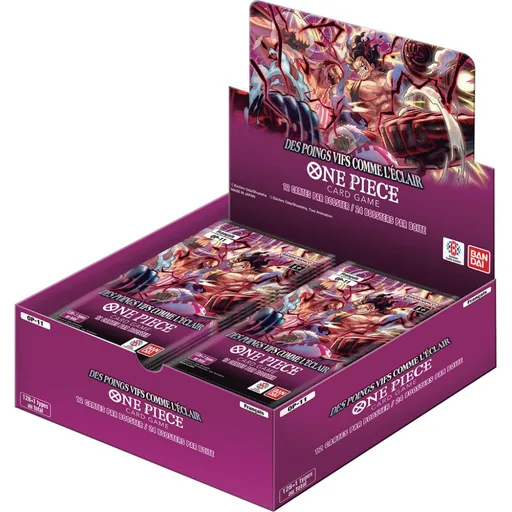 One Piece OP11 Des Poings Vifs comme l'Éclair - Display 24 boosters