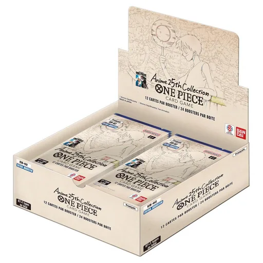 One Piece EB02 Anime 25th Collection - Display 24 boosters