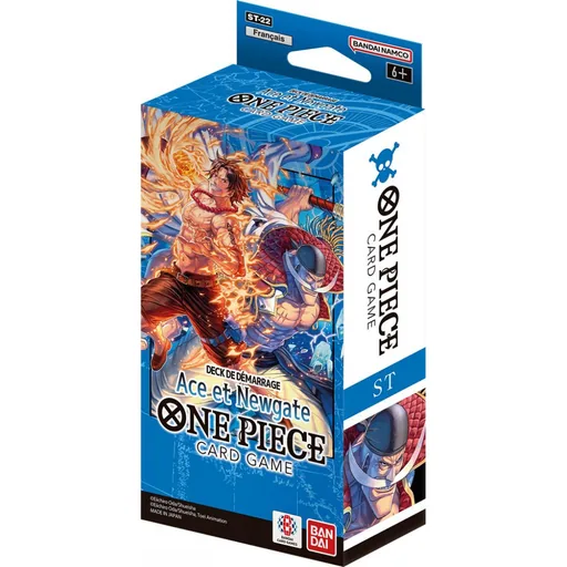 One Piece ST22 Bleu Ace et Newgate - Deck de démarrage