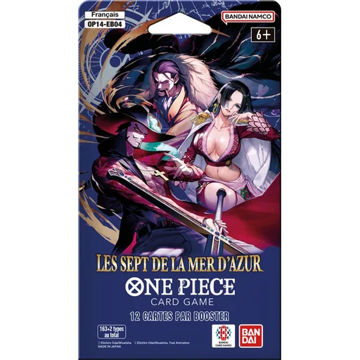 One Piece OP14 Les Sept de la Mer d'Azur - Blister