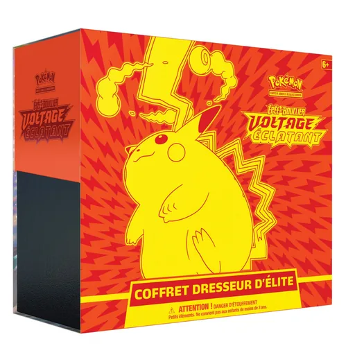 Pokémon EB04 Voltage Éclatant - Coffret Dresseur d'Élite ETB Pikachu-VMAX