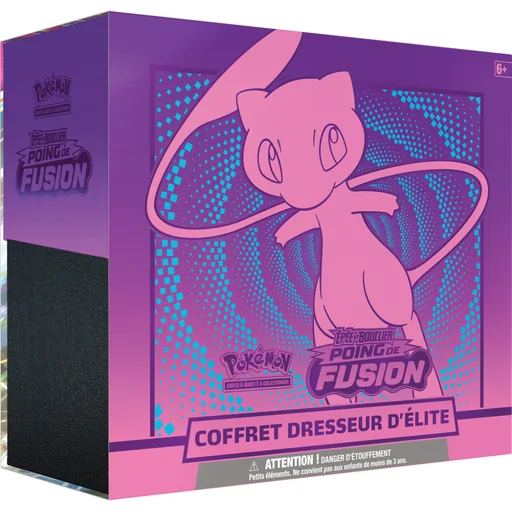Pokémon EB08 Poing de Fusion - Coffret Dresseur d'Élite ETB Mew