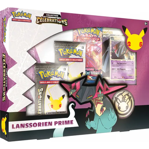 Pokémon EB7.5 Célébrations 25 Ans - Coffret Lanssorien Prime