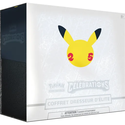 Pokémon EB7.5 Célébrations 25 Ans - Coffret Dresseur d'Élite ETB