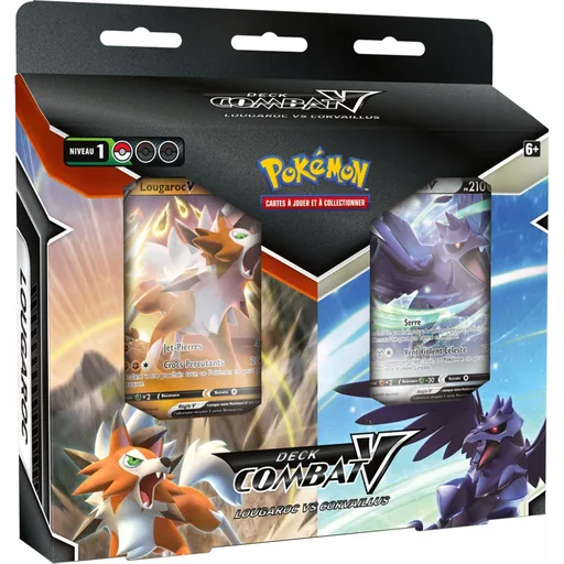 Pokémon Deck de Combat V - Lougaroc Vs Corvaillus - Deck préconstruit