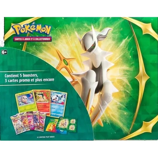 Pokémon EB09 Stars Étincelantes Coffre aux Trésors 5 Arceus - Booster à l'unité