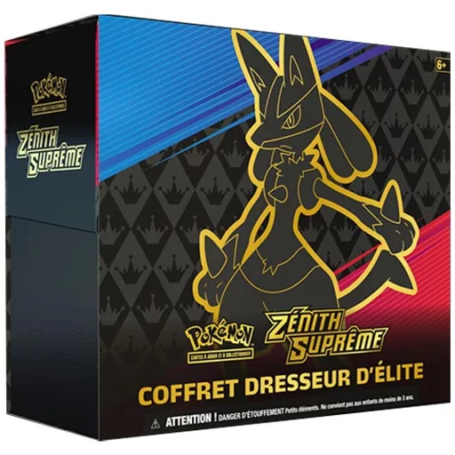 Pokémon EB12.5 Zénith Suprême - Coffret dresseur d'élite Lucario