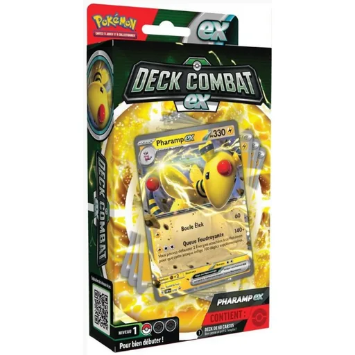 Pokémon Deck de Combat - Pharamp Ex - Deck préconstruit