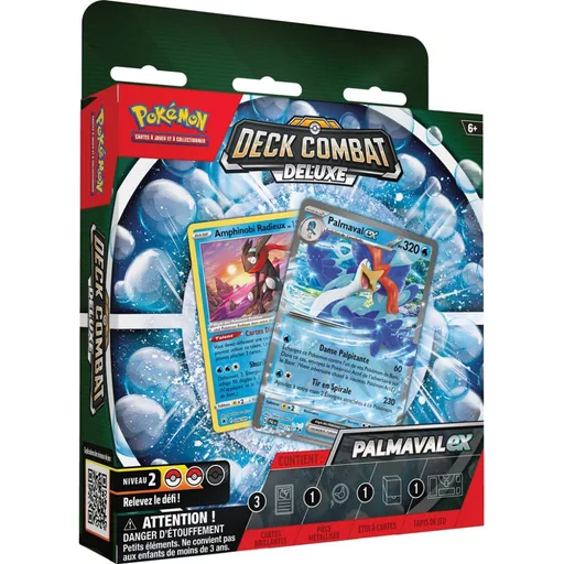 Pokémon Deck de Combat Deluxe - Palmaval Ex - Deck préconstruit