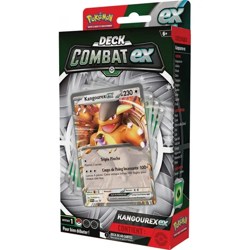 Pokémon Deck de Combat - Kangourex Ex - Deck préconstruit