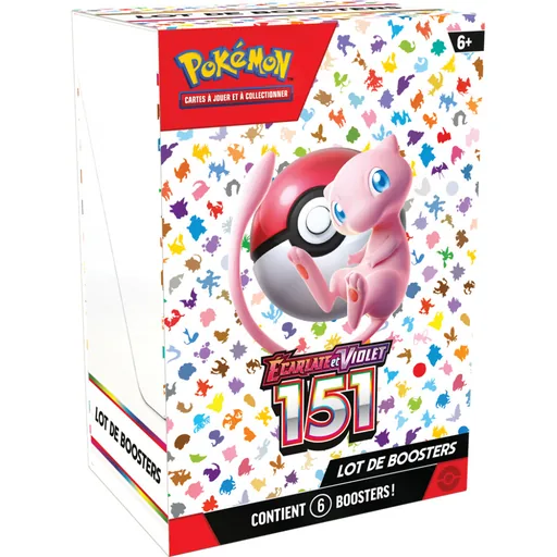Pokémon EV3.5 151 - Bundle de 6 boosters