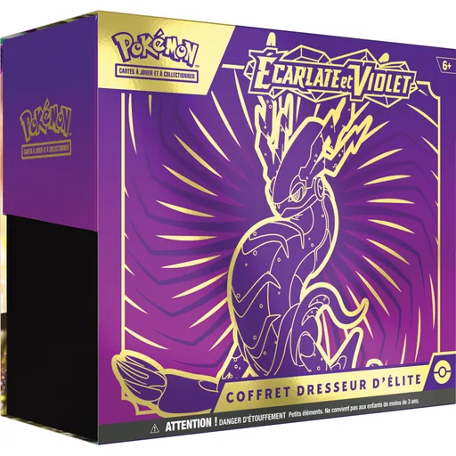 Pokémon EV01 Écarlate et Violet - Coffret dresseur d'élite Koraidon/Miraidon