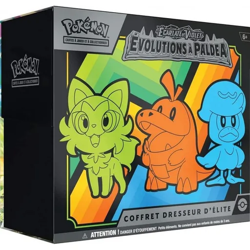 Pokémon EV02 Évolutions à Paldea - Coffret dresseur d'élite