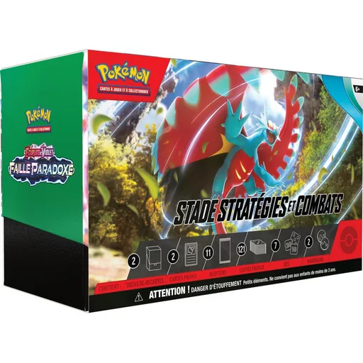 Pokémon EV04 Faille Paradoxe - Stade Stratégies et Combats