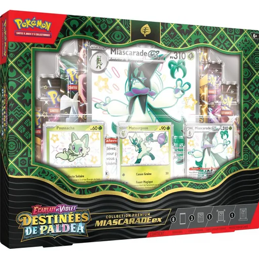 Pokémon EV4.5 Destinées de Paldea - Collection Premium Miascarade-ex
